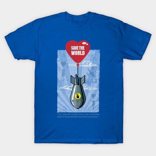 Save The World T-Shirt by raise